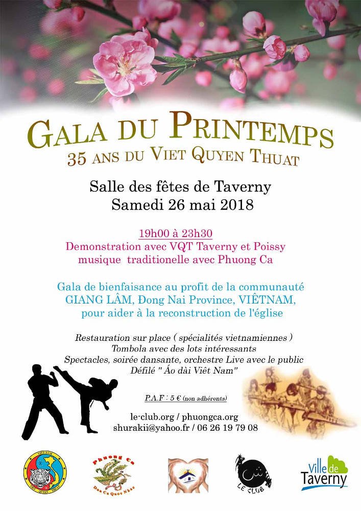 Gala du printemps de Taverny, 35 ans du Viet Quyen Thuat